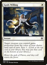Gods Willing - Conspiracy: Take the Crown - Magic: The Gathering card