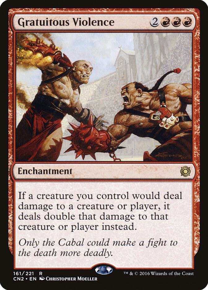 Gratuitous Violence - Conspiracy: Take the Crown - Magic: The Gathering -  TCGplayer.com