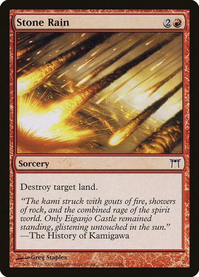 Stone Rain 191 card