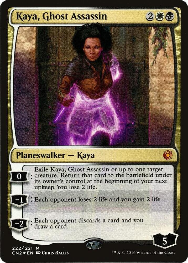 Kaya, Ghost Assassin (Alternate Art Foil) - Conspiracy: Take