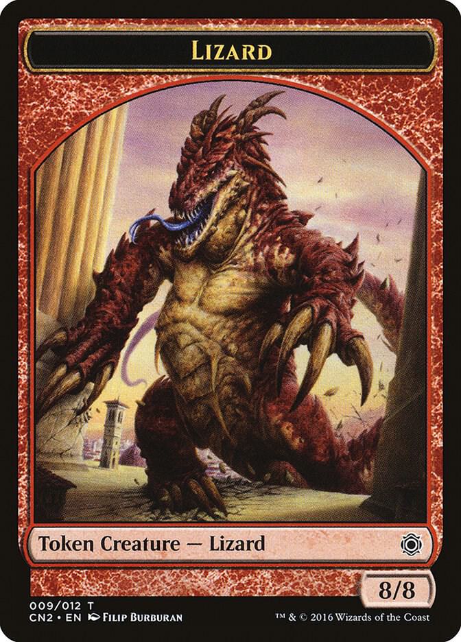 Lizard Token - Conspiracy: Take the Crown - Magic: The Gathering -  TCGplayer.com