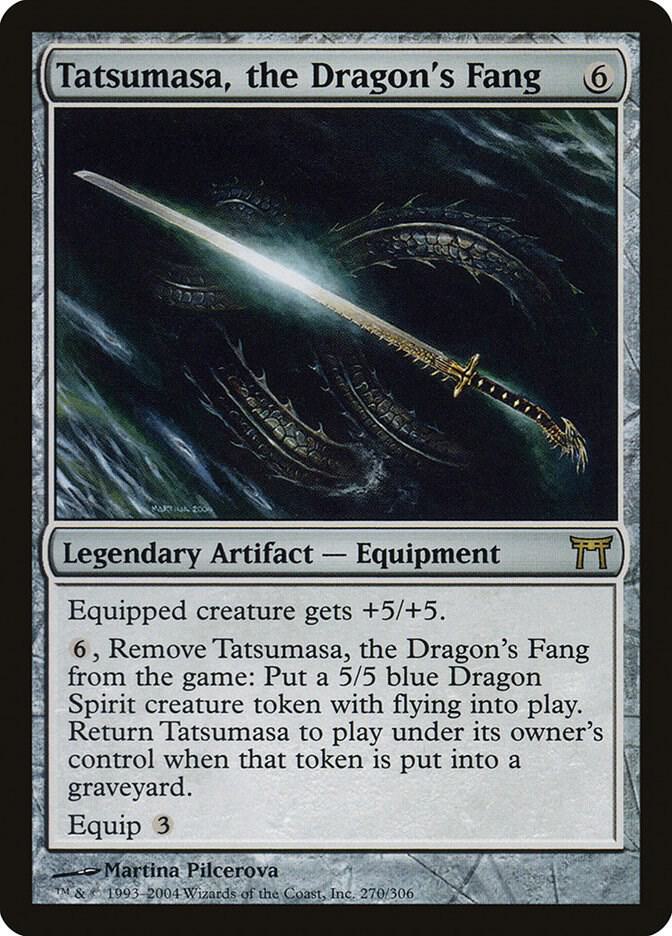 Tatsumasa, the Dragon's Fang - Champions of Kamigawa - Magic: The