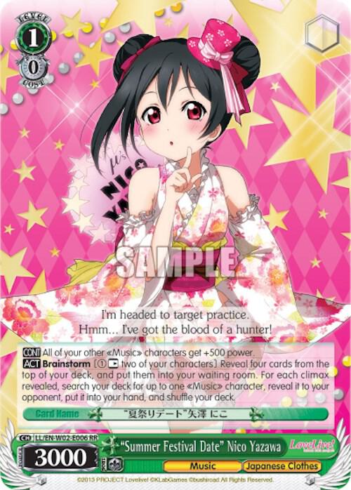 "Summer Festival Date" Nico Yazawa