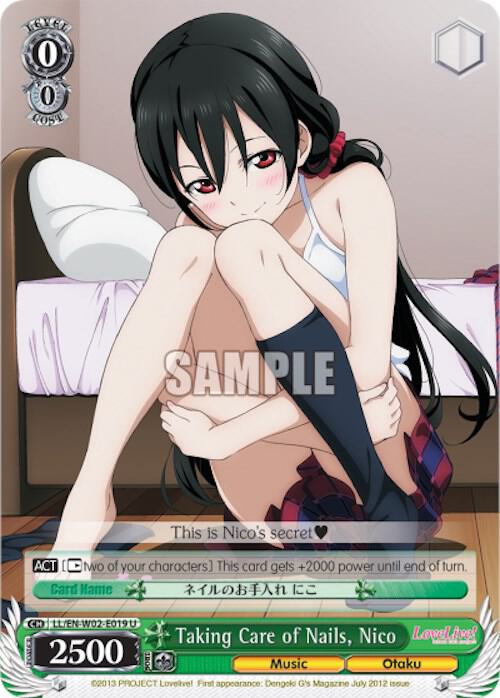 Taking Care of Nails, Nico