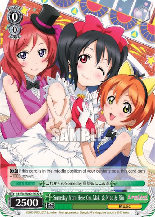 Someday from Here On, Maki & Nico & Rin