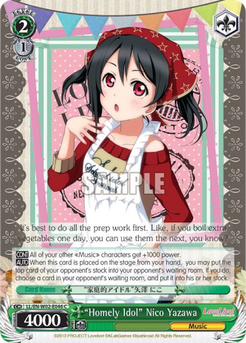 "Homely Idol" Nico Yazawa