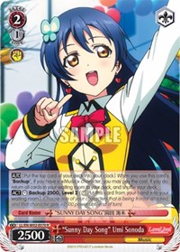 "Sunny Day Song" Umi Sonoda