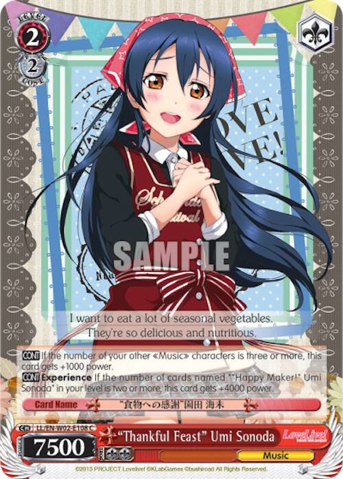 "Thankful Feast" Umi Sonoda