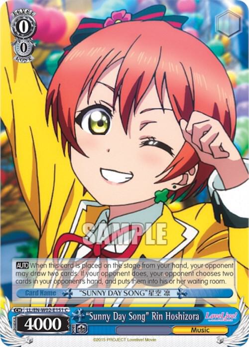 "Sunny Day Song" Rin Hoshizora