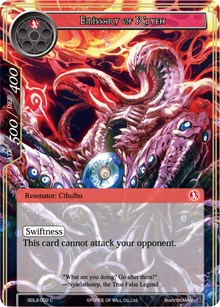 Emissary of R'lyeh - Force of Will L1 Starter Deck - Rage of R'lyeh trading card