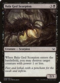 Bala Ged Scorpion - Duel Decks: Nissa vs. Ob Nixilis - Magic: The Gathering card