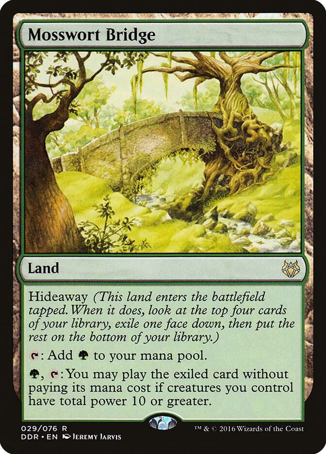 Mosswort Bridge 29 card