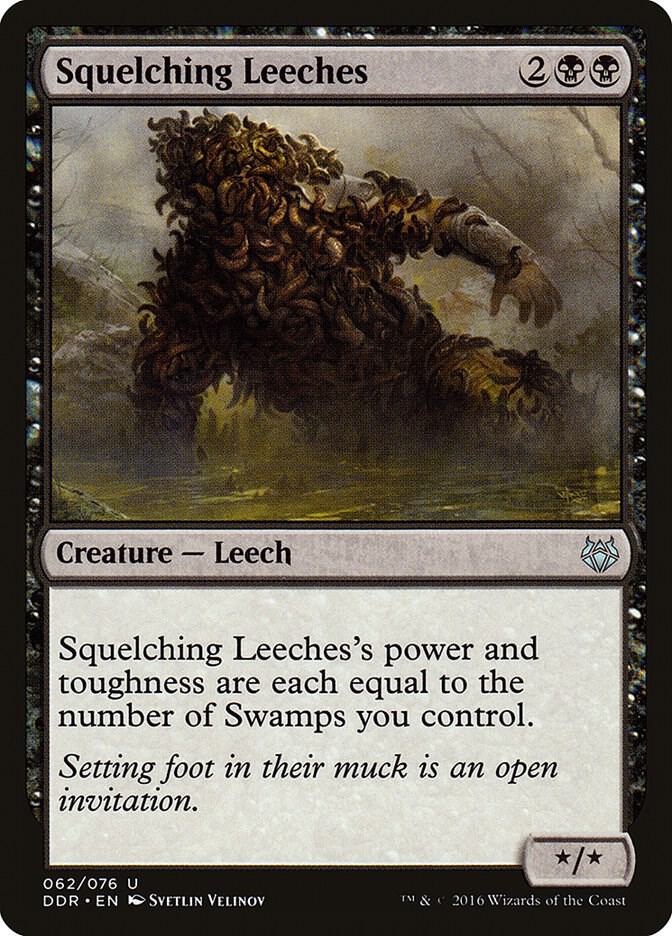 Squelching Leeches 62 card
