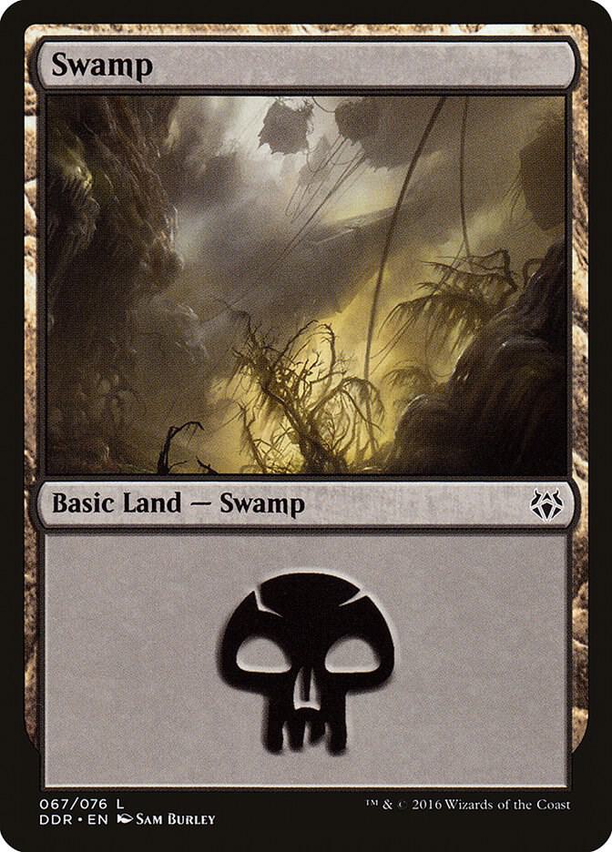 Swamp (067) 67 card