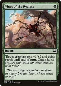 Vines of the Recluse - Duel Decks: Nissa vs. Ob Nixilis - Magic: The Gathering card