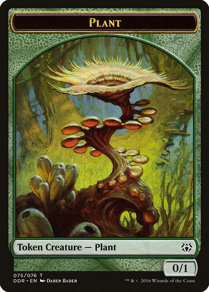 Plant Token 75 card