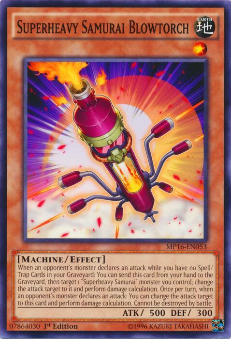 Superheavy Samurai Blowtorch