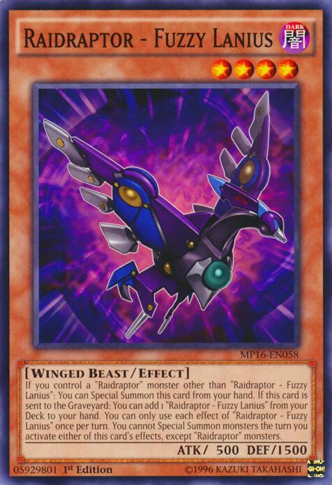 Raidraptor - Fuzzy Lanius