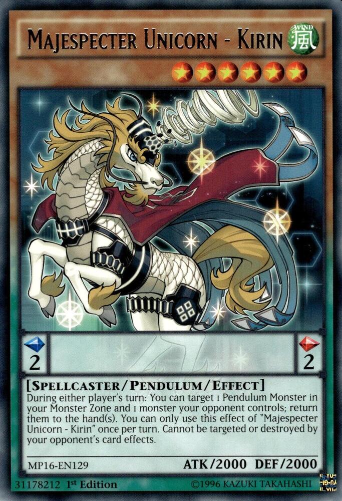 Majespecter Unicorn - Kirin