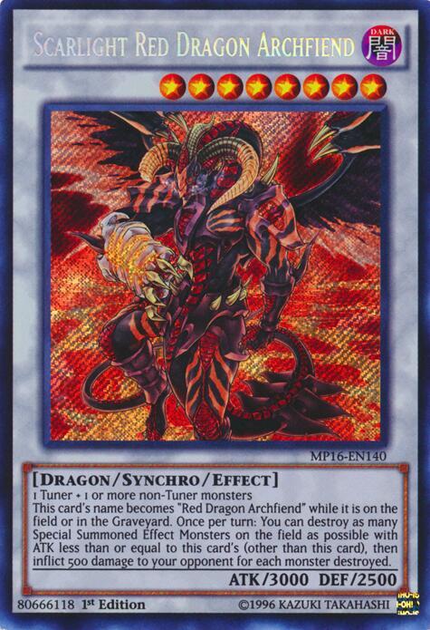Scarlight Red Dragon Archfiend