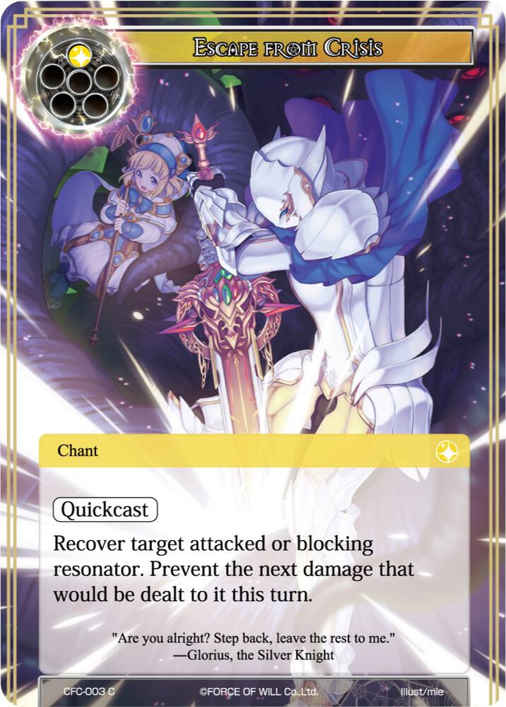 Escape from Crisis