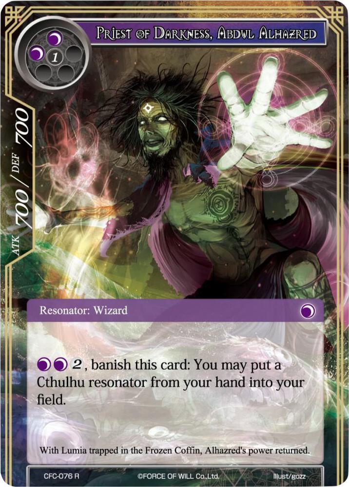 Priest of Darkness, Abdul Alhazred
