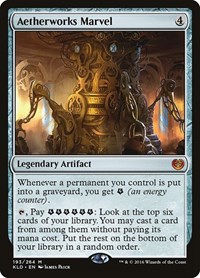Aetherworks Marvel (Kaladesh)
