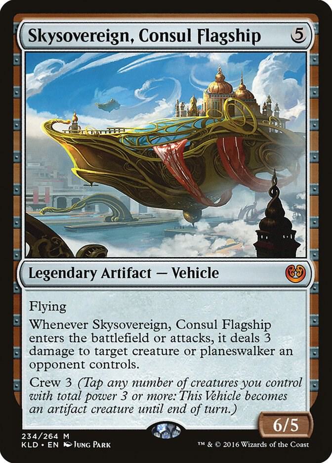 遊戯王OCG アジアコンベンションエクスクルーシブ Skysovereign, Consul Flagship - Kaladesh - Magic: The Gathering