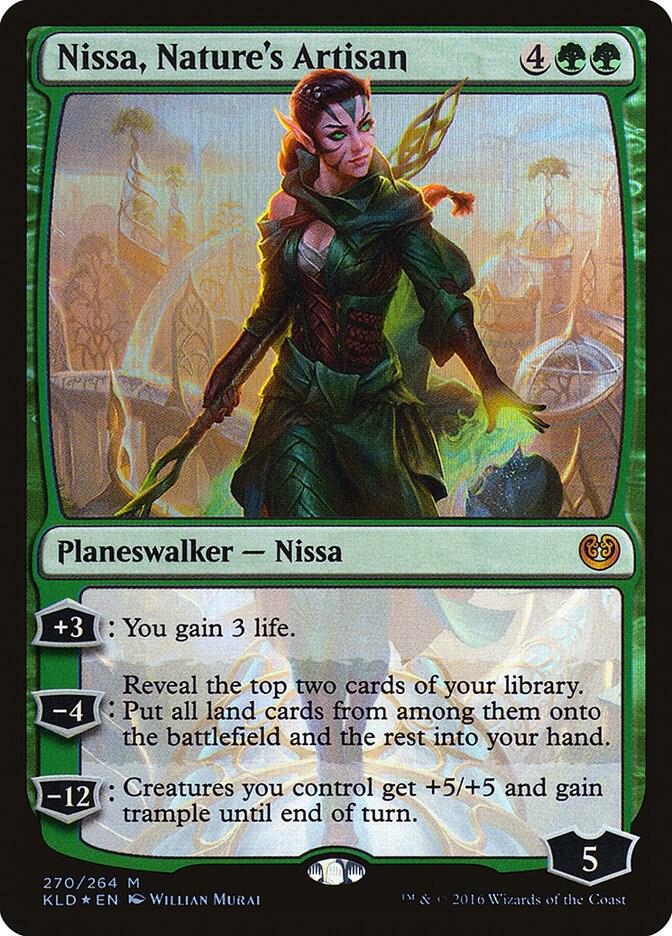 Nissa, Nature's Artisan - Kaladesh - Magic: The Gathering