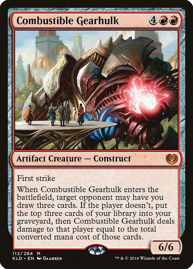 Combustible Gearhulk - Kaladesh - Magic: The Gathering - TCGplayer.com