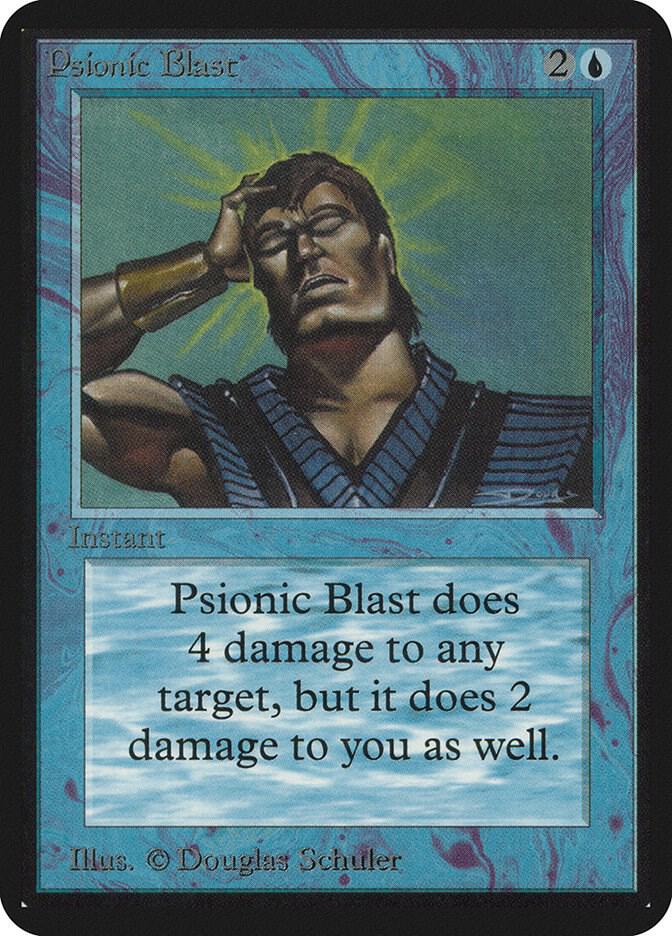 Psionic Blast - Alpha Edition - Magic: The Gathering - TCGplayer.com