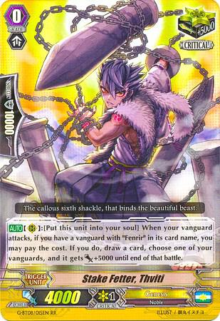 Stake Fetter, Thviti