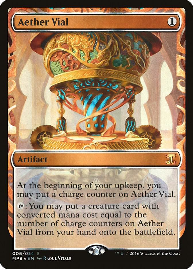 Aether Vial - Masterpiece Series: Kaladesh Inventions - Magic: The