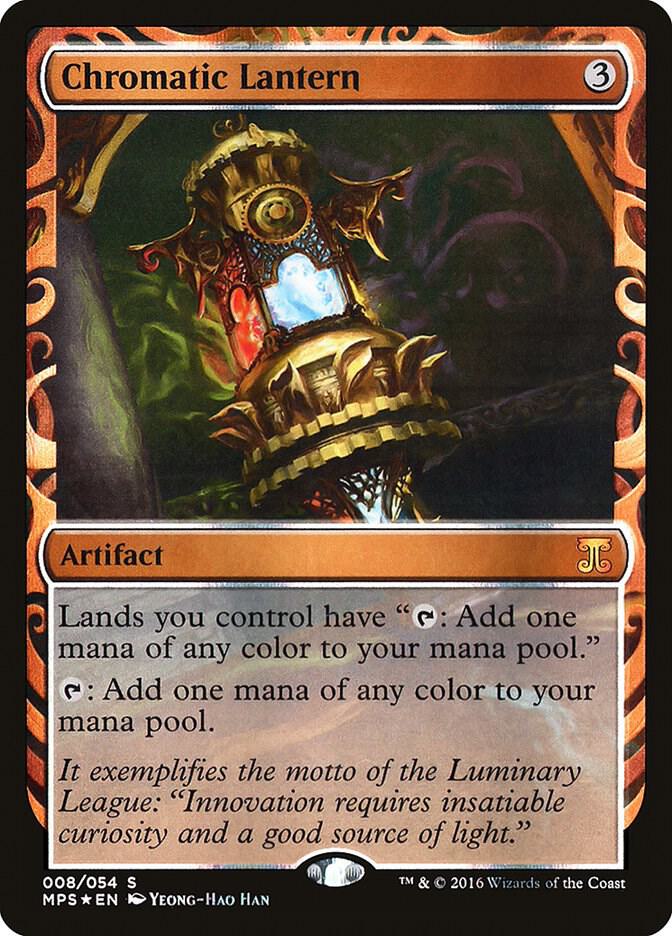 MTG 彩色の灯籠　マスターピース版 Chromatic Lantern - Masterpiece Series: Kaladesh Inventions