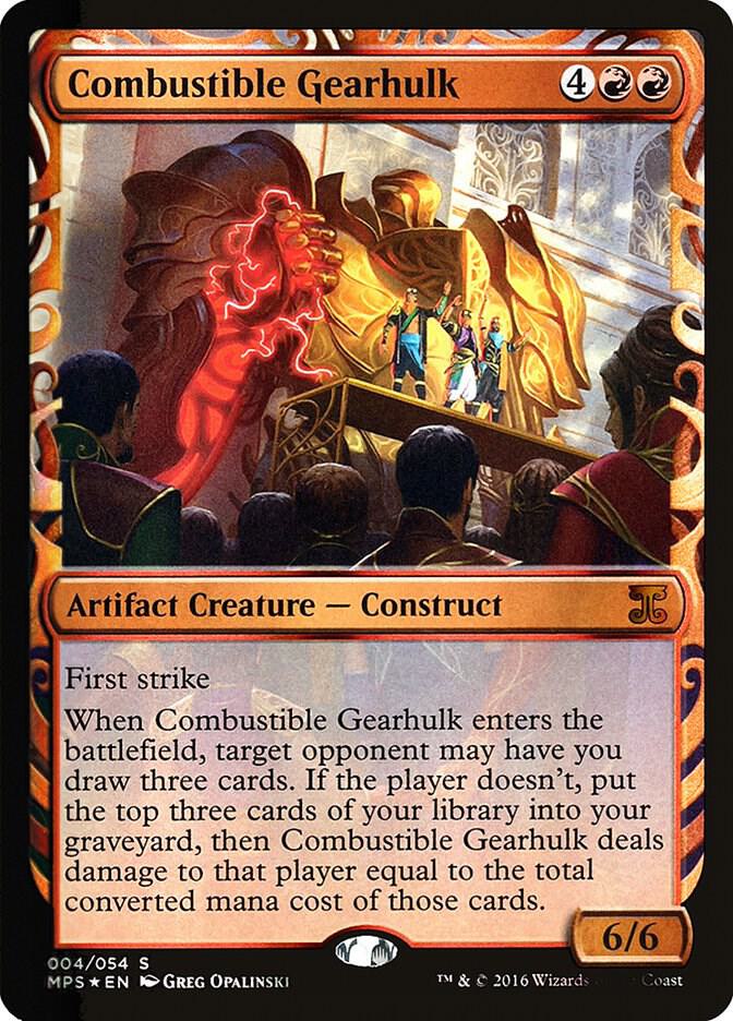 Combustible Gearhulk - Masterpiece Series: Kaladesh Inventions