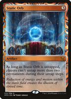 MTG 静態の宝珠/Static Orb  foil  英語版 MTG 静態の宝珠/Static Orb foil 英語版