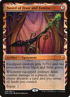 火と氷の剣　部分光沢　Kaladesh MPS MTG Foil】《火と氷の剣/Sword of Fire and Ice》※部分光沢[MPS] 茶R