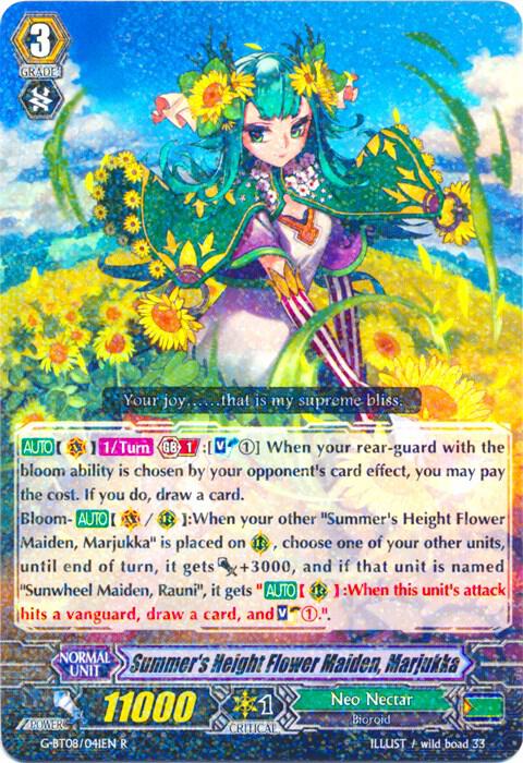 Summer's Height Flower Maiden, Marjukka