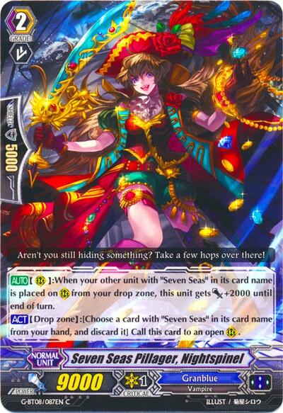 Seven Seas Pillager, Nightspinel