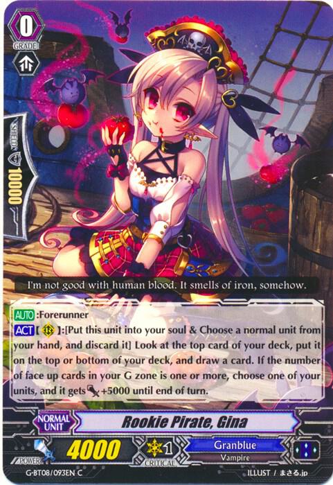 Rookie Pirate, Gina