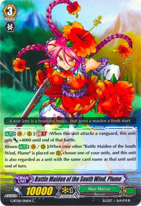 Battle Maiden of the South Wind, Plume