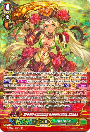 Dream-spinning Ranunculus, Ahsha (SP) - G-BT08: Absolute Judgment