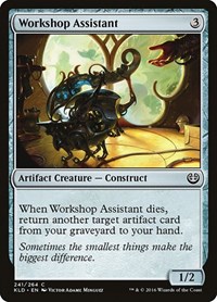 Workshop Assistant - Kaladesh - Magic: The Gathering card