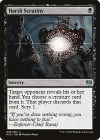 Harsh Scrutiny - Kaladesh - Magic: The Gathering card