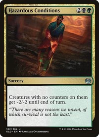 Hazardous Conditions - Kaladesh - Magic: The Gathering card