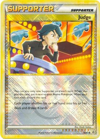 Judge - 78/95 (League Promo) 078/095 from League & Championship Cards