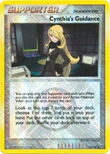 Cynthia's Guidance - 136/147 (League Promo) #136/147 from League & Championship Cards Pokemon card image