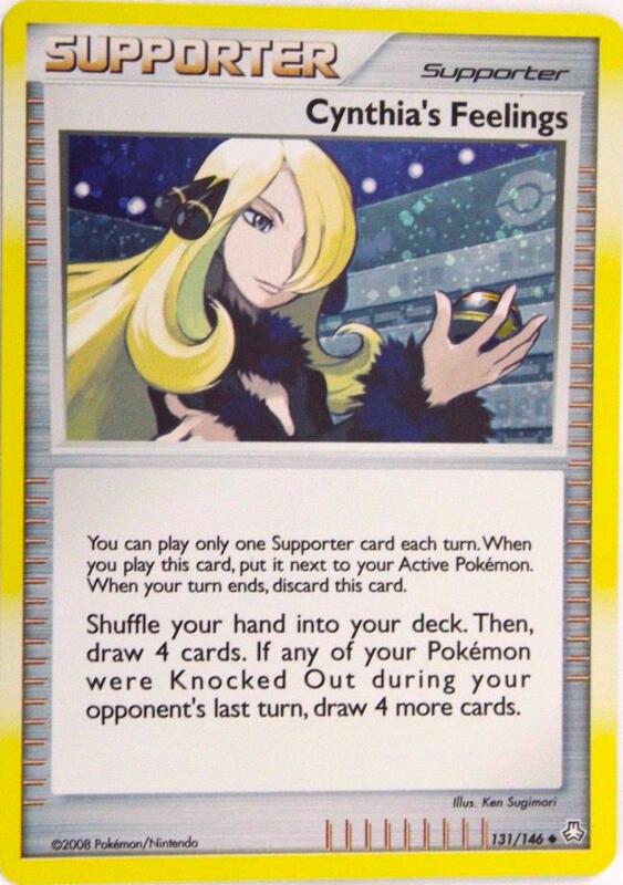 Cynthia's Feelings - 131/146 (Cosmos Holofoil) 131/146 from Miscellaneous Cards & Products