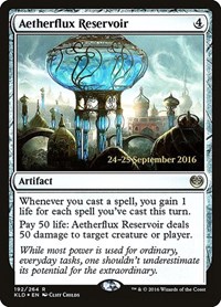 Aetherflux Reservoir (Prerelease Cards)