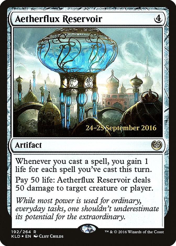 Aetherflux Reservoir - Prerelease Cards - Magic: The Gathering